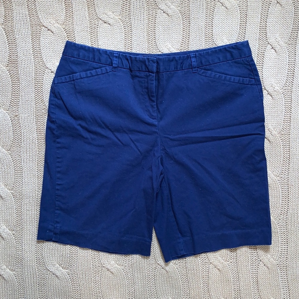 Navy blue shorts